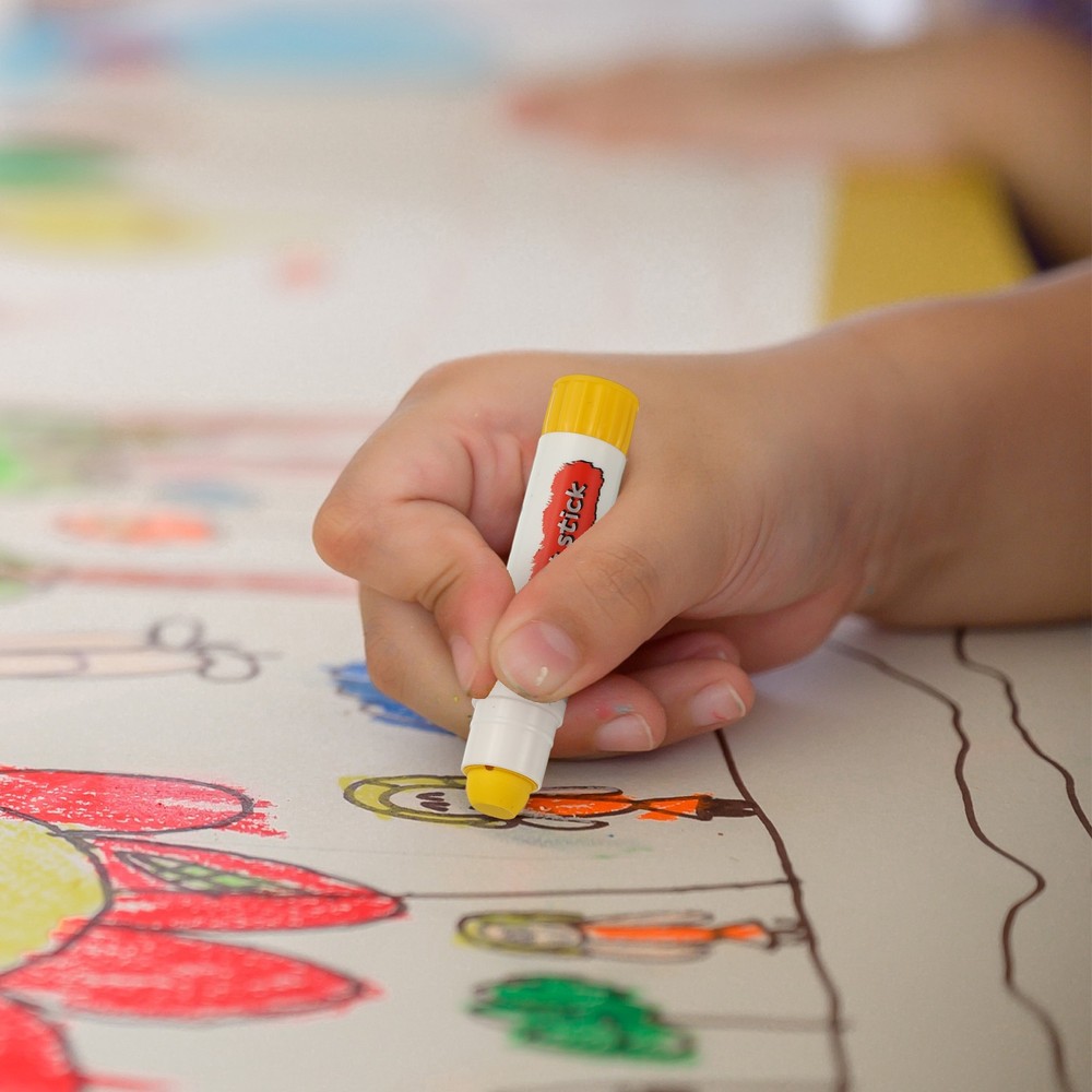 Solid Tempera Paints, 3 Pcs Washable Paint Sticks Paint Pens, Gray