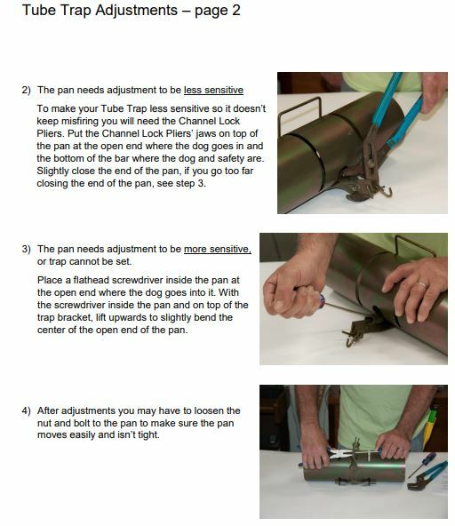 Authentic WCS Tube Traps - Squirrel Pest Control - Choose Model & Size Variation