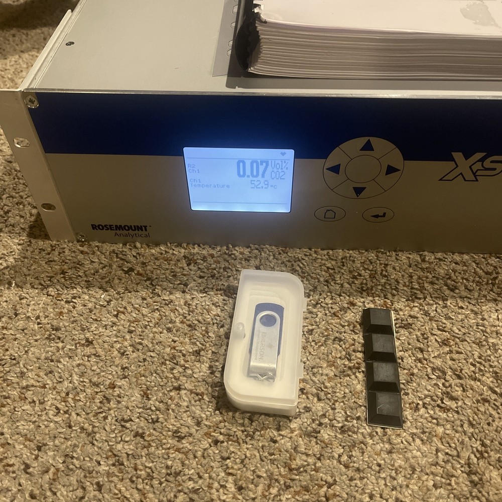 EMERSON X-stream ROSEMOUNT Analytical XEGP-IR Continuous Gas Analyzer