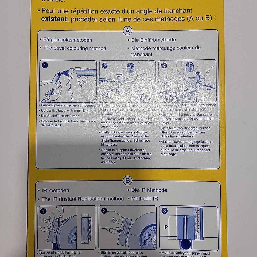 Tormek US-105 Universal Support with Micro Adjust Support Sweden Made