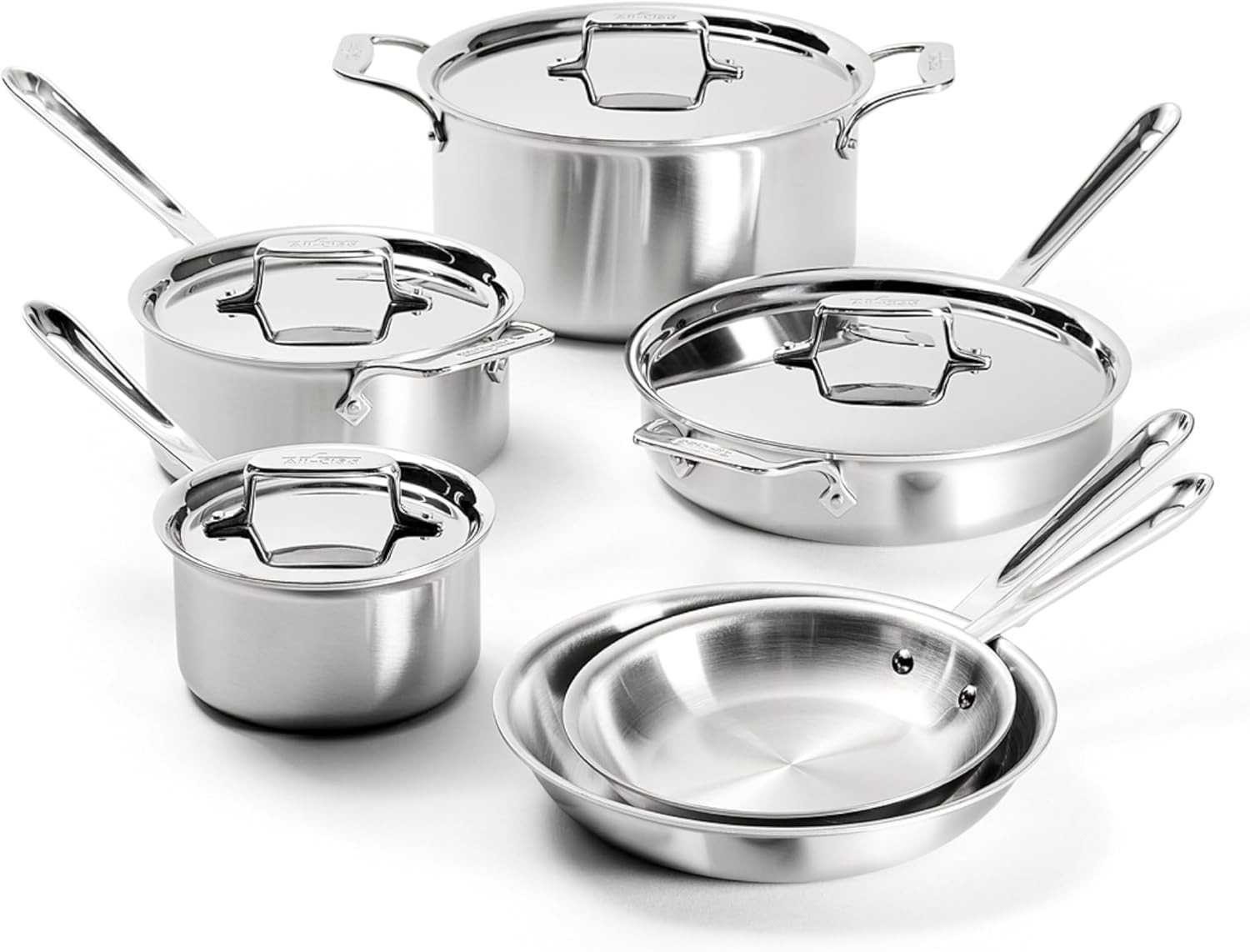 All-Clad D5 Brushed 5 Ply Stainless Steel Cookware  (Your Choice)