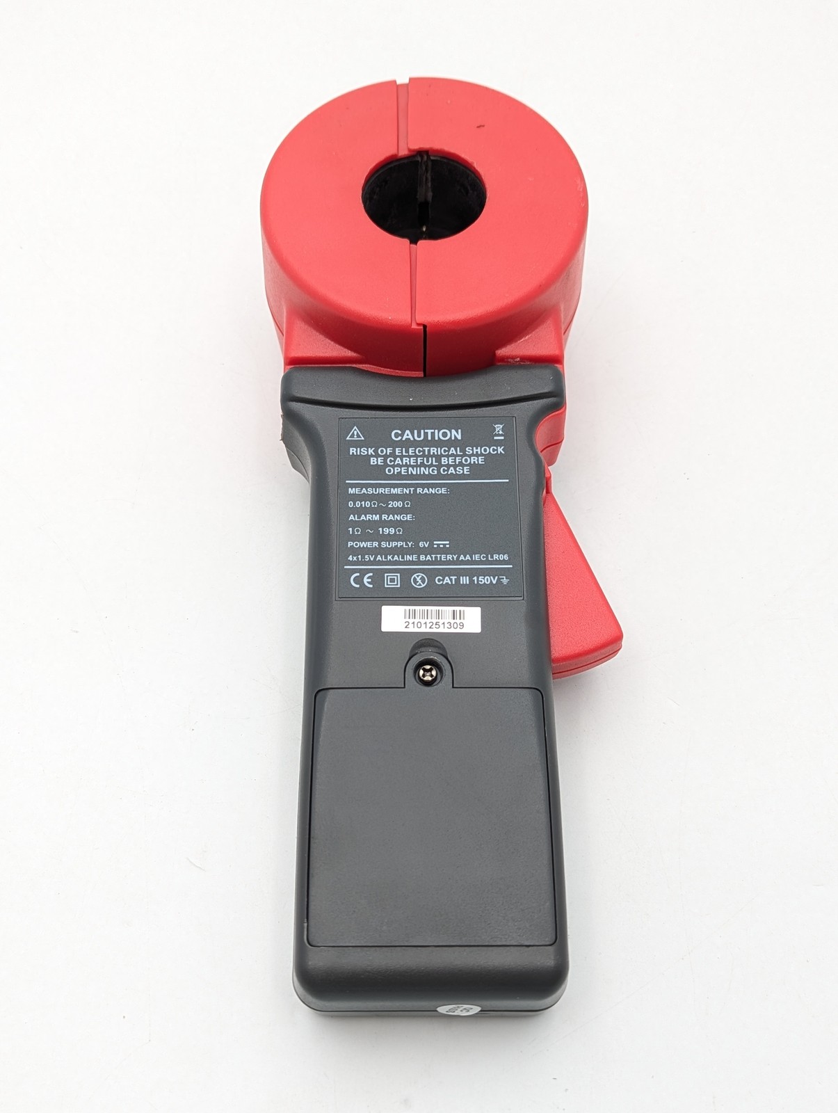 EctrMeter ETCR2100A+ Clamp Earth Resistance Tester 0.010 - 200 | Black