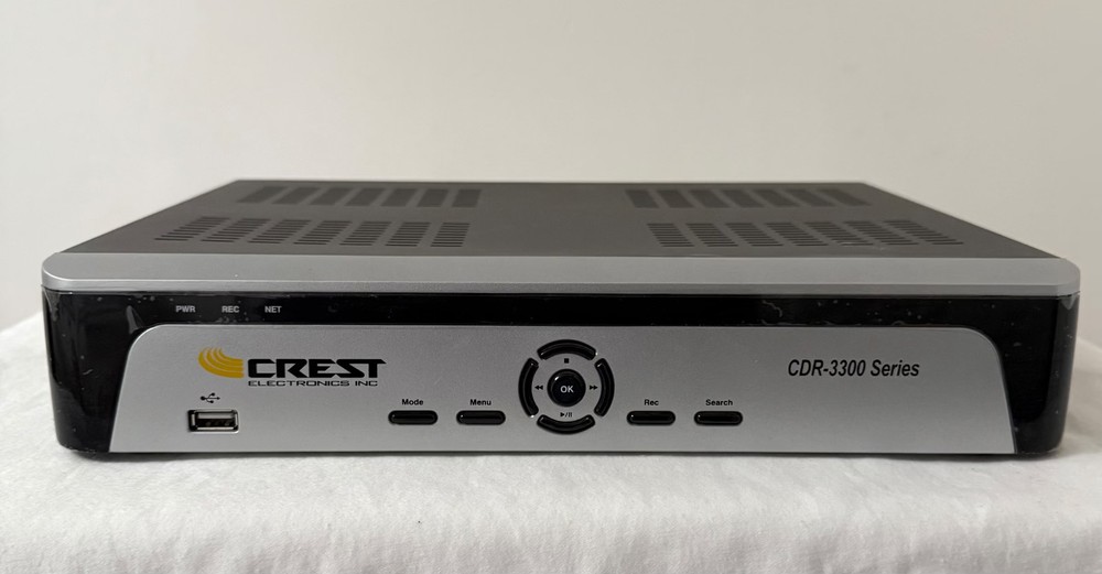 Digital Video Recorder-CREST Security Camera MOD#-CDR 3316-3300 Series