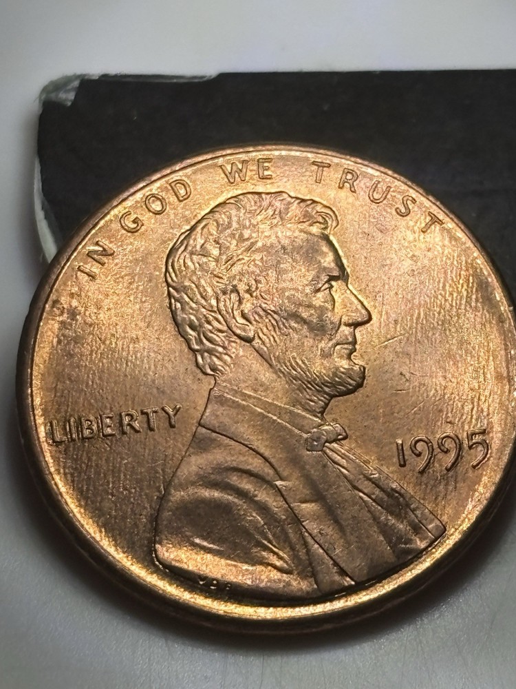 1995 Lincoln Memorial Small Cent RD US One Cent Penny Uncertified