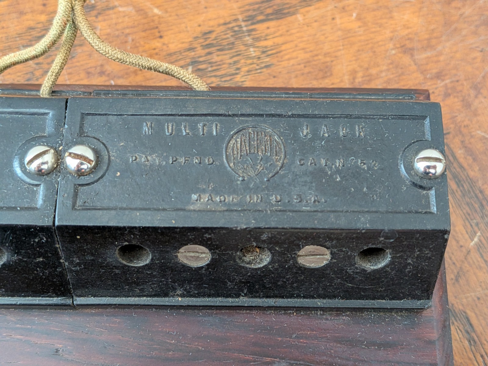 Pair Of Pacent Multi-Jack Headphone Jack Adapter Mounted On Board