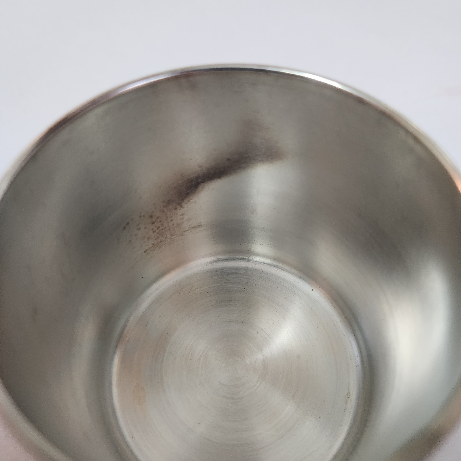 Vintage Baby Cup Silverplate International Silver Co Handcrafted USA Meriden CT