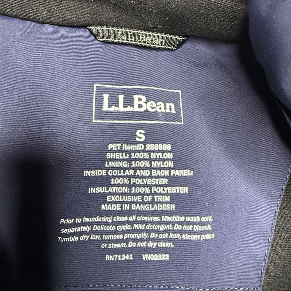 LL Bean PrimaLoft Ski Jacket Small Petite