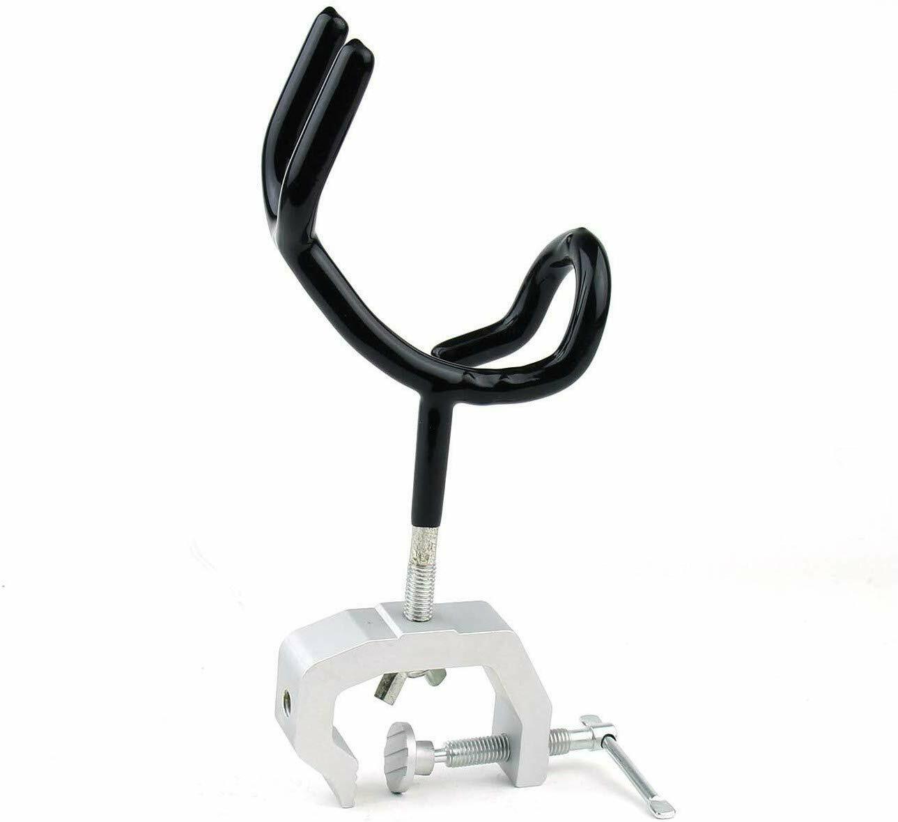 Heavy Duty Fishing Pole Rod Holder with Universal Clamp-On Boat Deck Mount