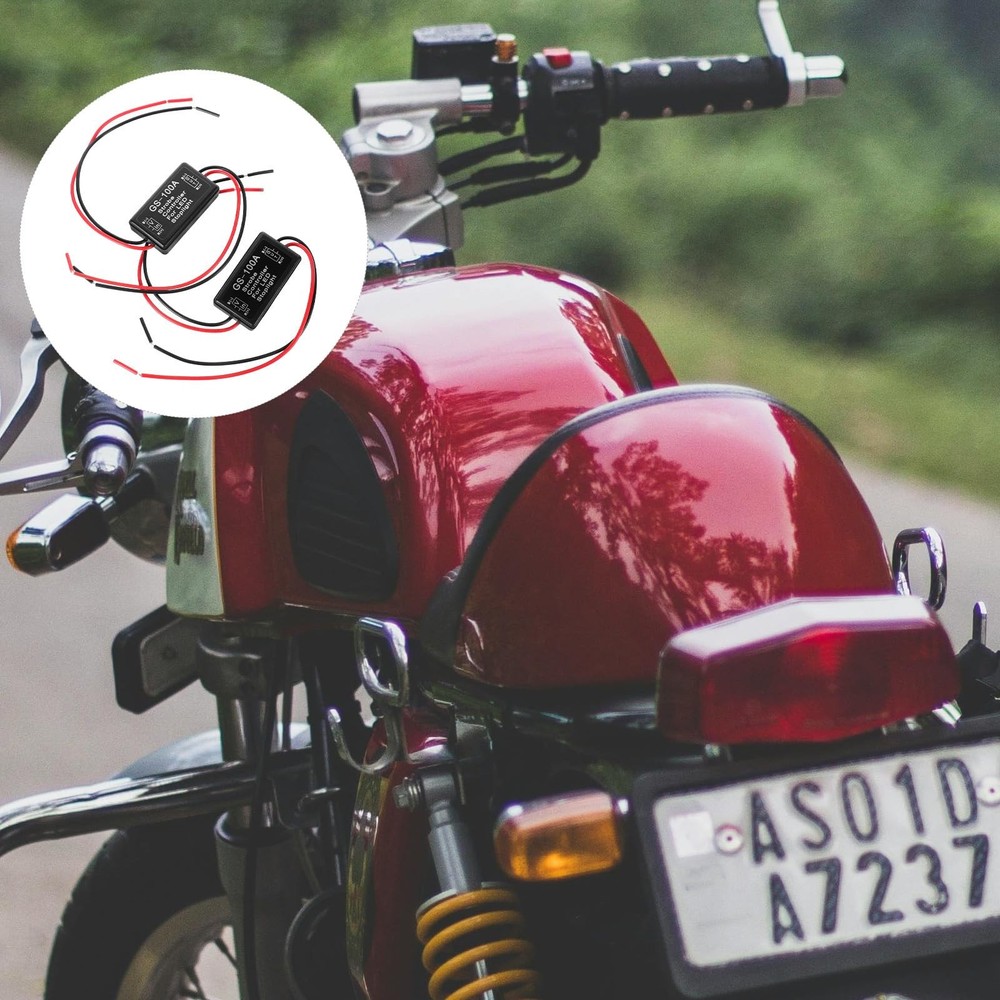 2pcs Flash Strobe Controller Car Flasher Module for Brake Light Tail Stop Light