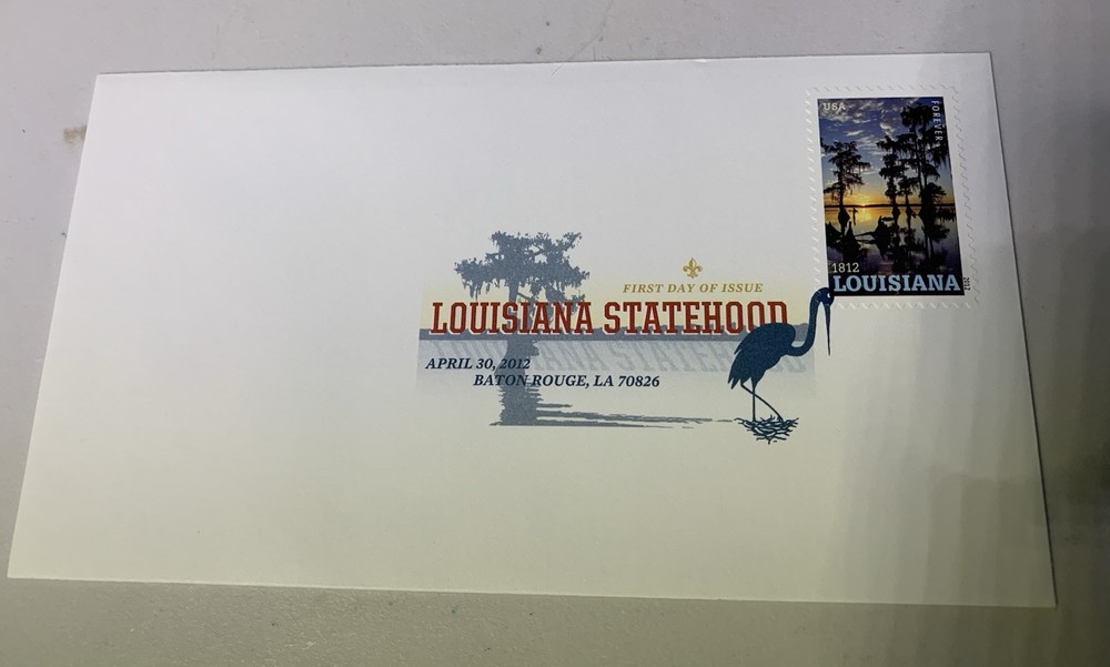 First Day Issue Louisana Statehood