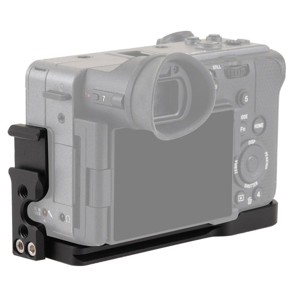 Camera Handle L-Shaped Quick Release Plate Mount for Sony FX2 Camera Protection