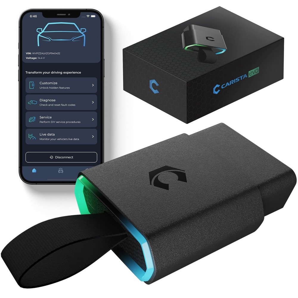 Carista EVO - Bluetooth OBD2 Scanner - Car Diagnostic Tool & Code Reader with...