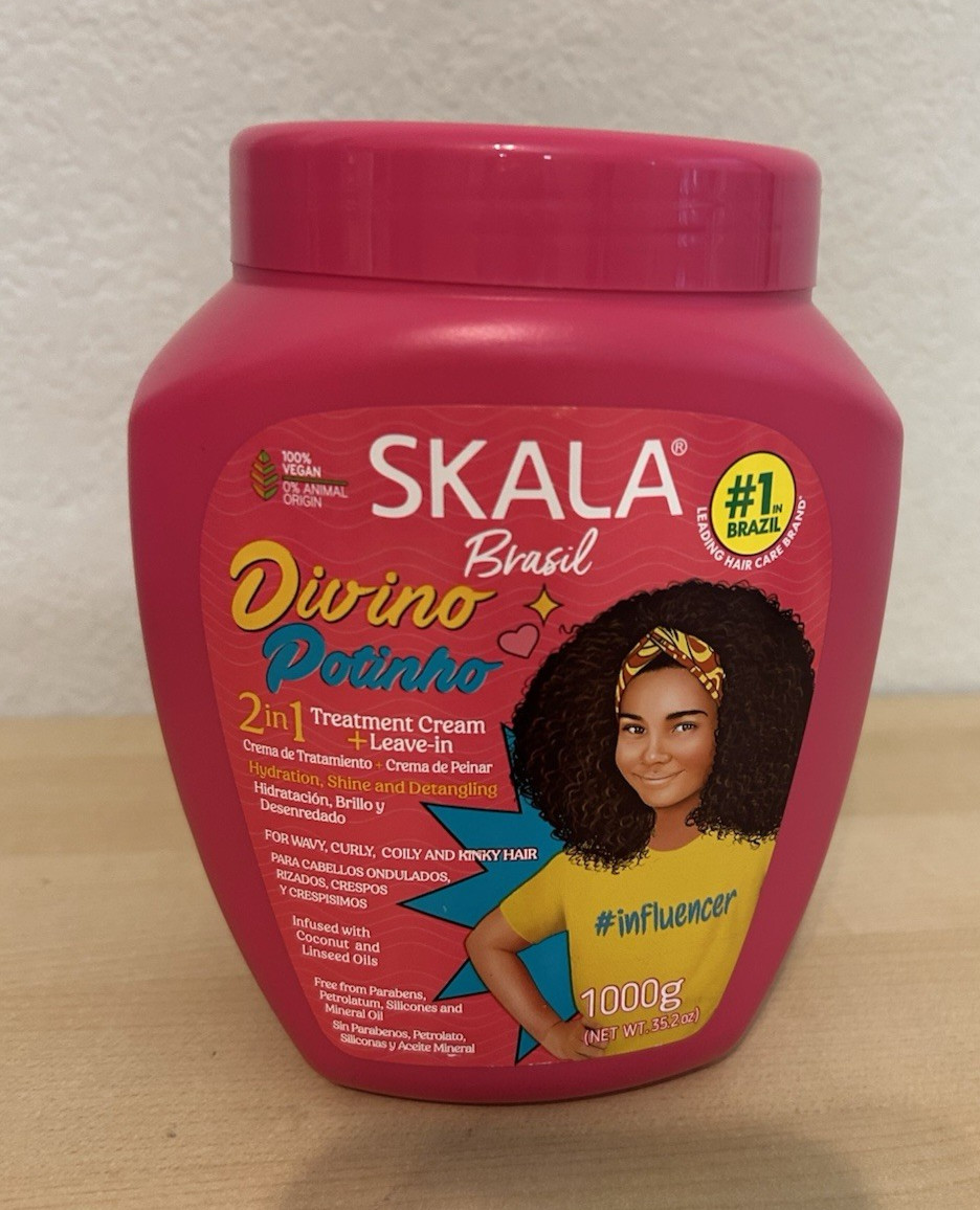 Skala Divino Potinho 2 in 1 Treatment Cream +Leave-in 100% vegan