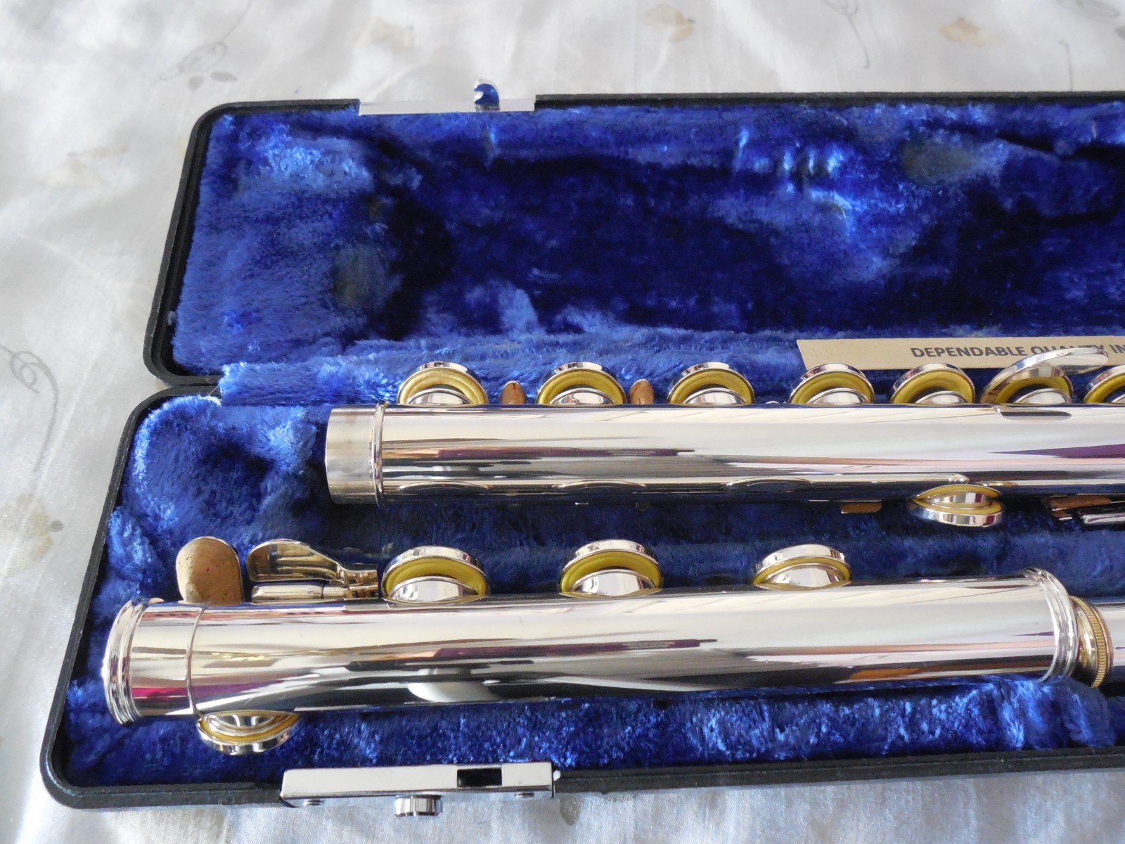 Emerson ELD Reconditioned Open Hole B Foot Sterling Silver Head Flute 3BSH