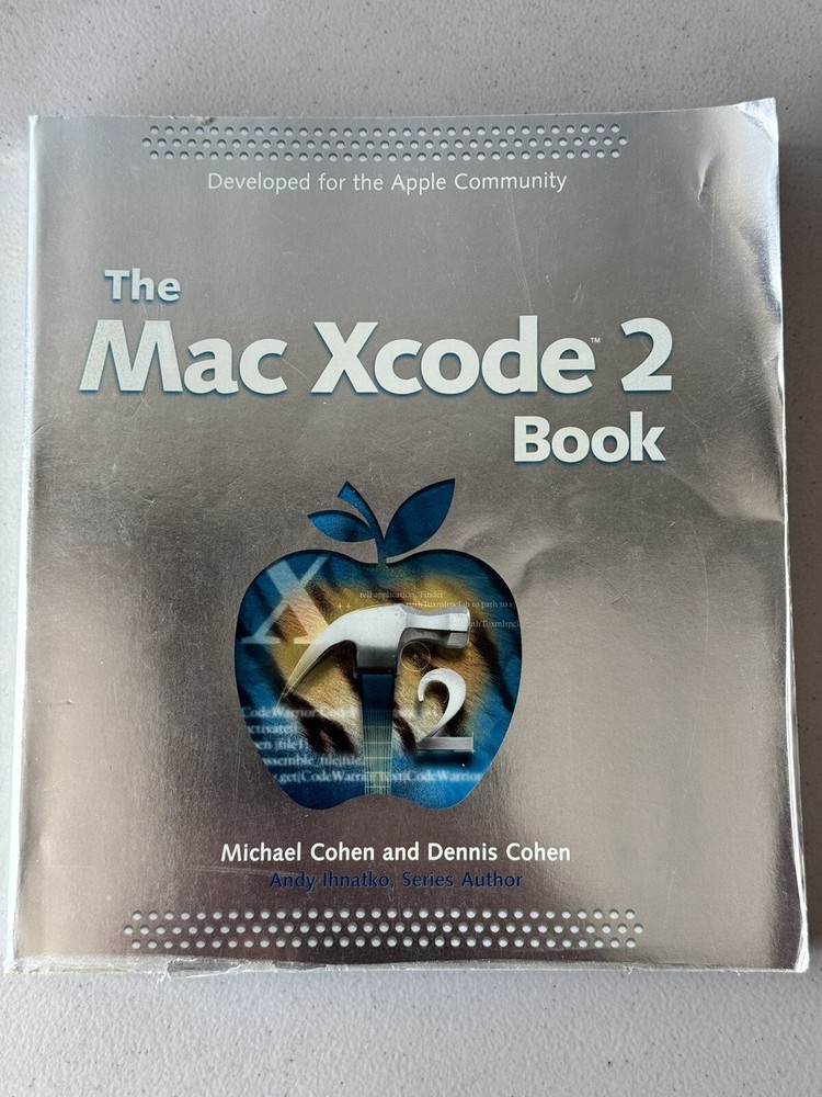 Vintage Mac Xcode 2 Book Apple Macintosh Community Book