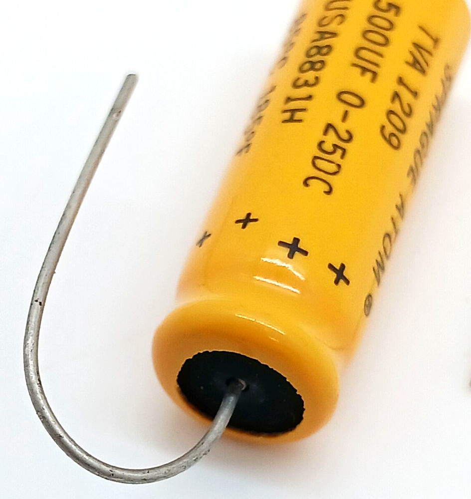 Sprague Atom Capacitor TVA 1209 500uF 0-25DC