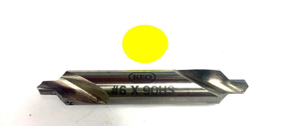 KEO #6 X 90 HS CENTER DRILL LENGTH- 3"