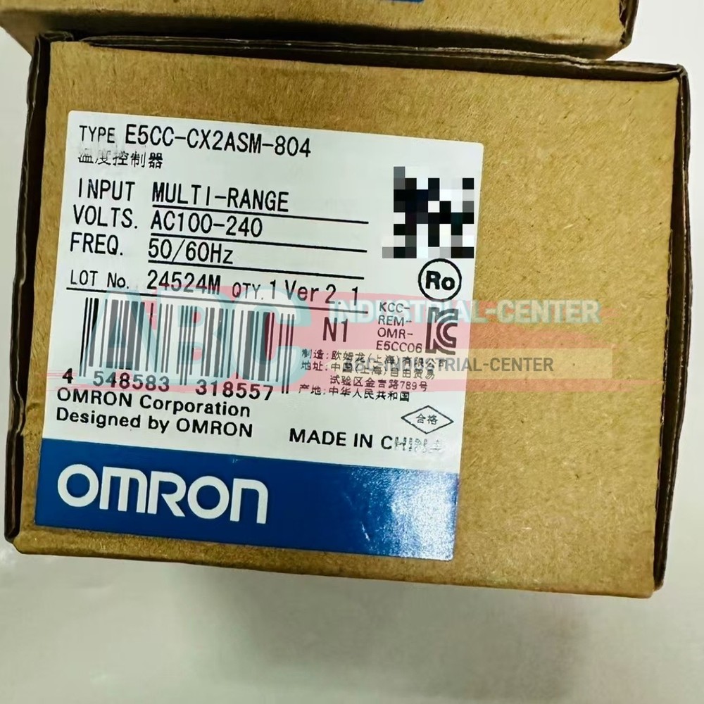 1PCS New Omron E5CC-CX2ASM-804 Temperature Controller#