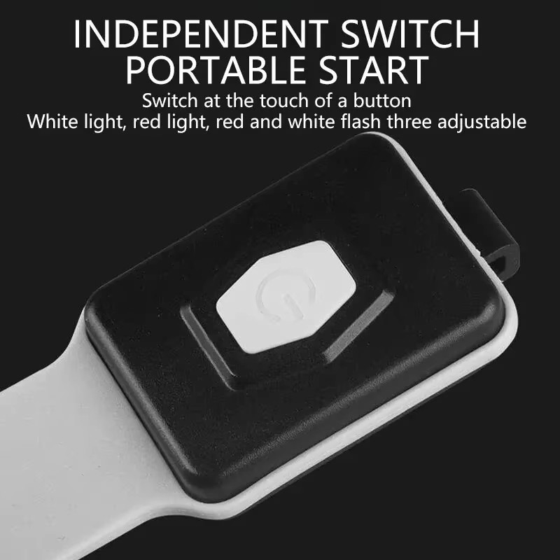 COB LED Armband Light 500LM USB-C Rechargeable Running Safety Warning Light