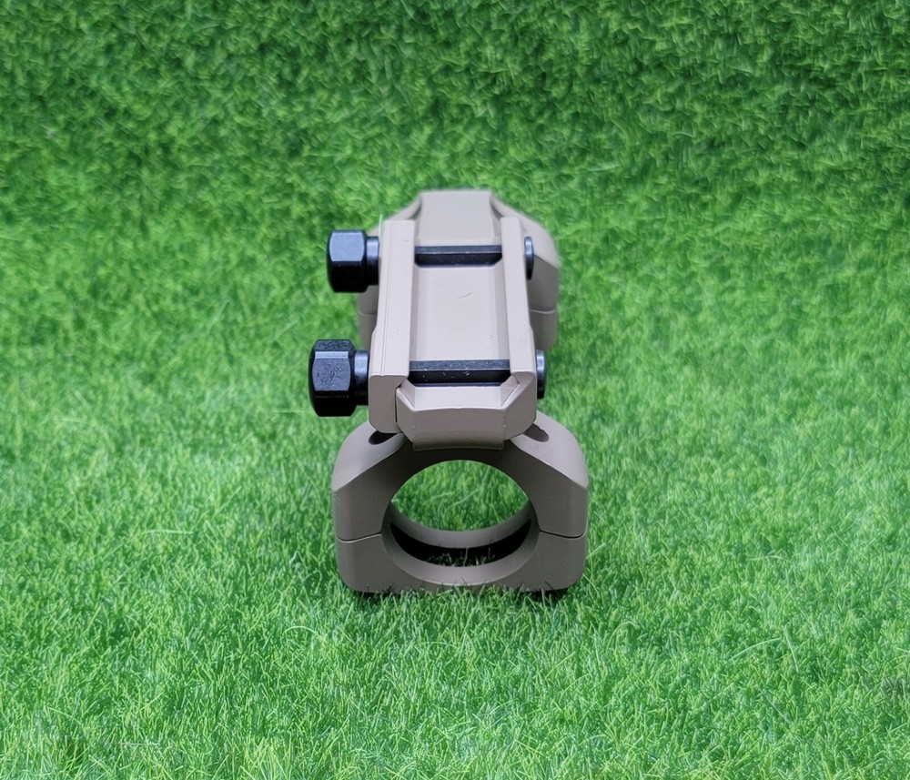 Warne Extended Skeletonized 30mm Mount Mil-Spec Dark Earth - XSKEL30DE