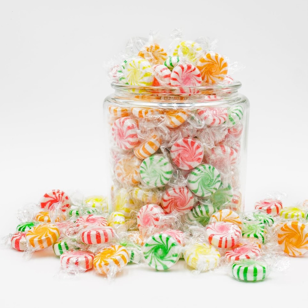 Starlight Assorted Fruit Flavored Mints, Bulk & Delicious Hard Candy (5 Pounds)