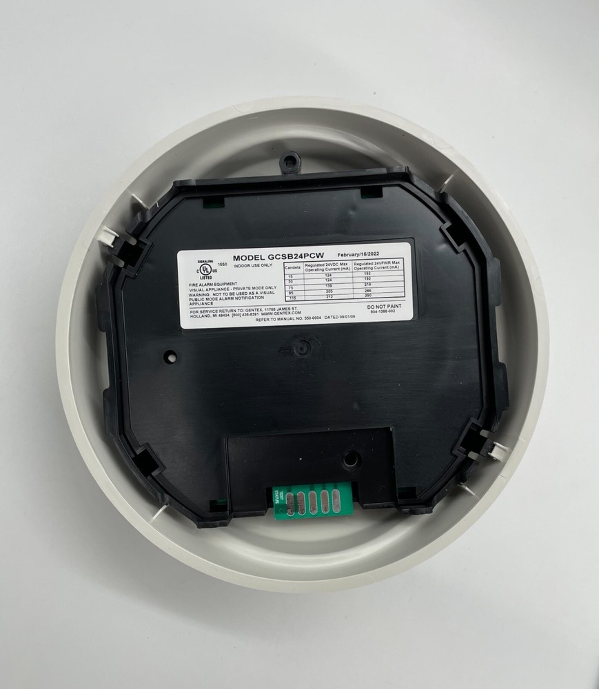 Gentex GCSB24PCW - Same Day Shipping (SEALED)