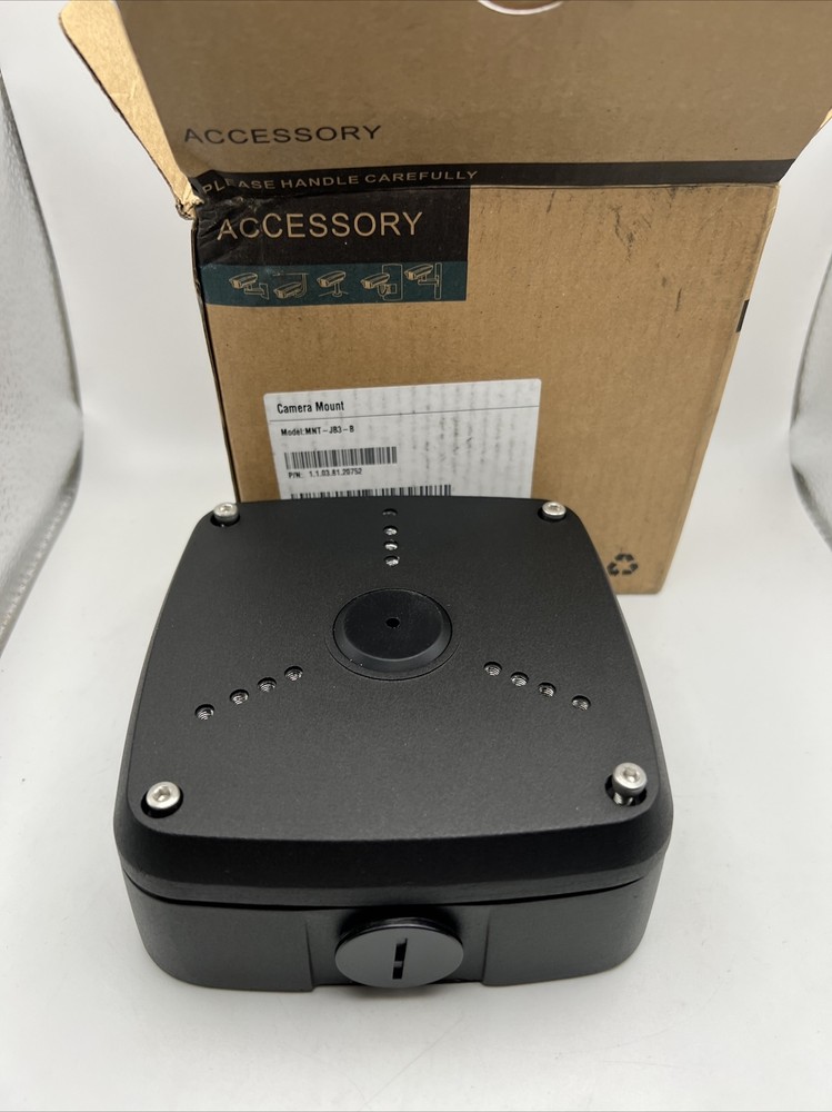 Camera Mount Junction Box MNT-JB3-B Black