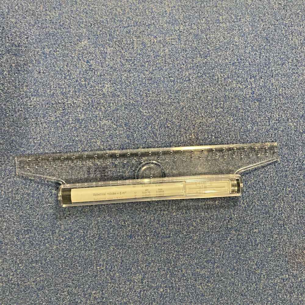 Multi-Purpose Clear Rolling Ruler