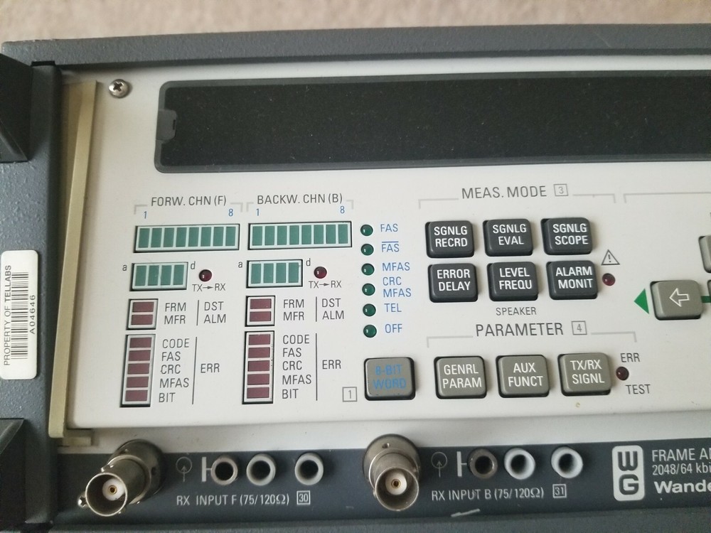 W&G PRA-1 Frame Analyzer