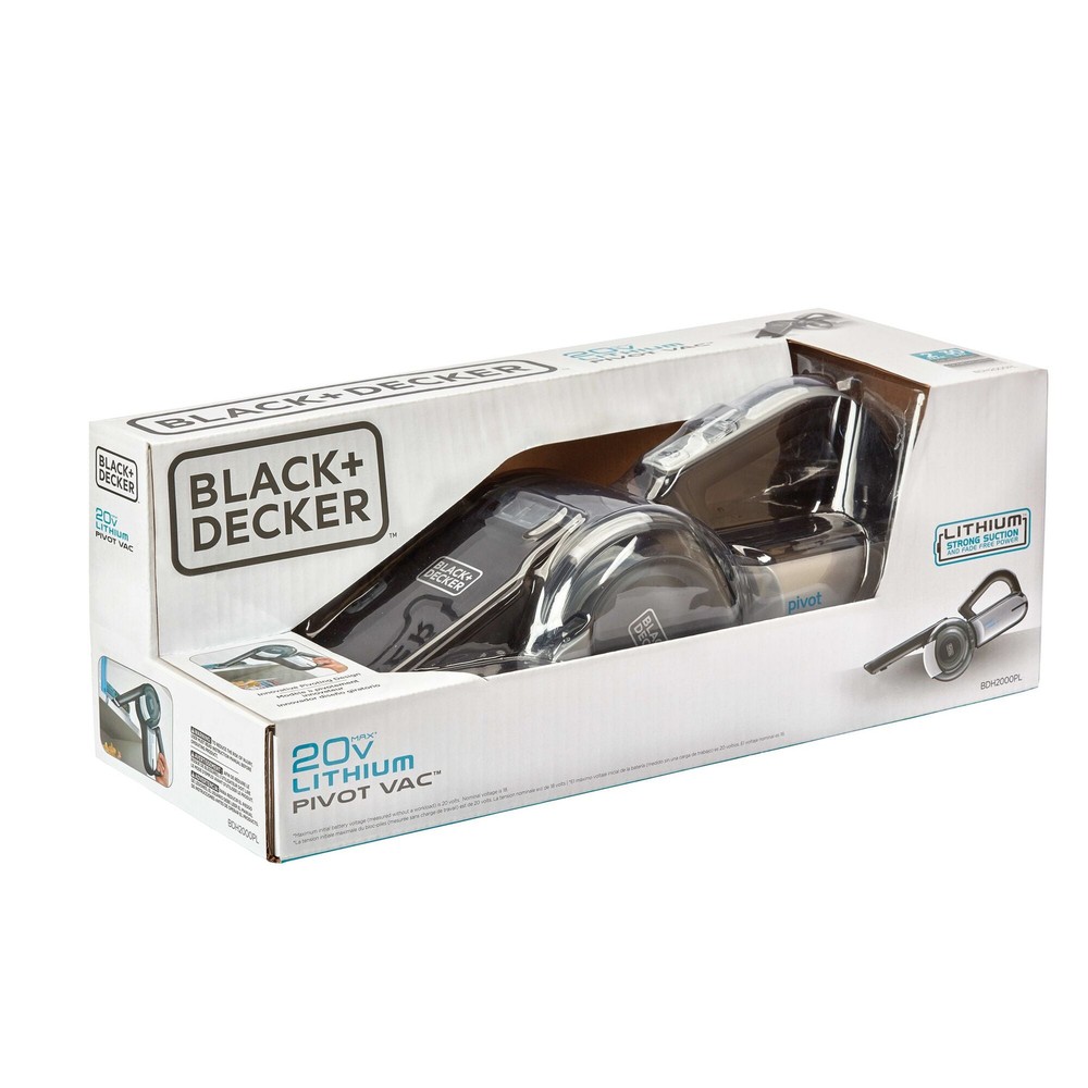 BLACK+DECKER dustbuster® PIVOT VAC™ Cordless Handheld Vacuum - BDH2000PL