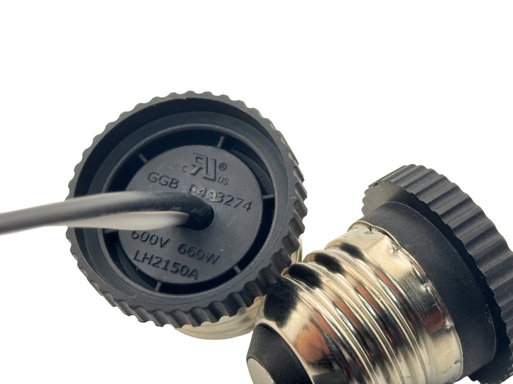 Rebaydo 2pc E26 male socket with wires