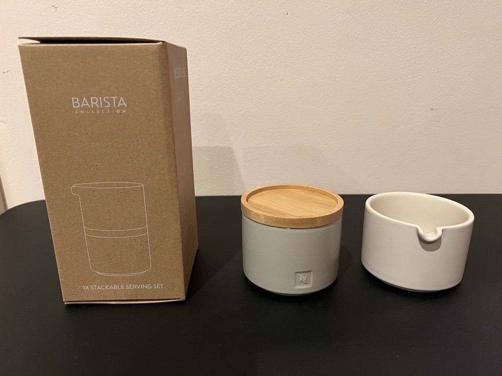 NESPRESSO Barista Collection Stackable Serving Set - BRAND NEW