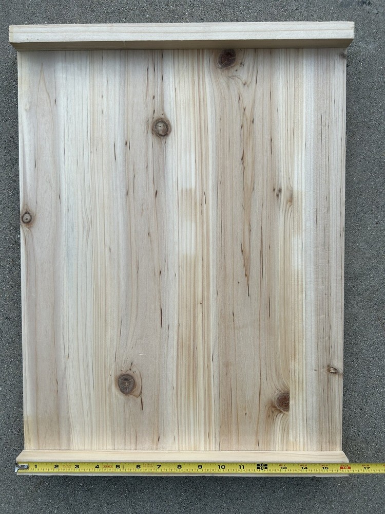 Pine Migratory Top Cover or Lid for 10 Frame Hive Beekeeping