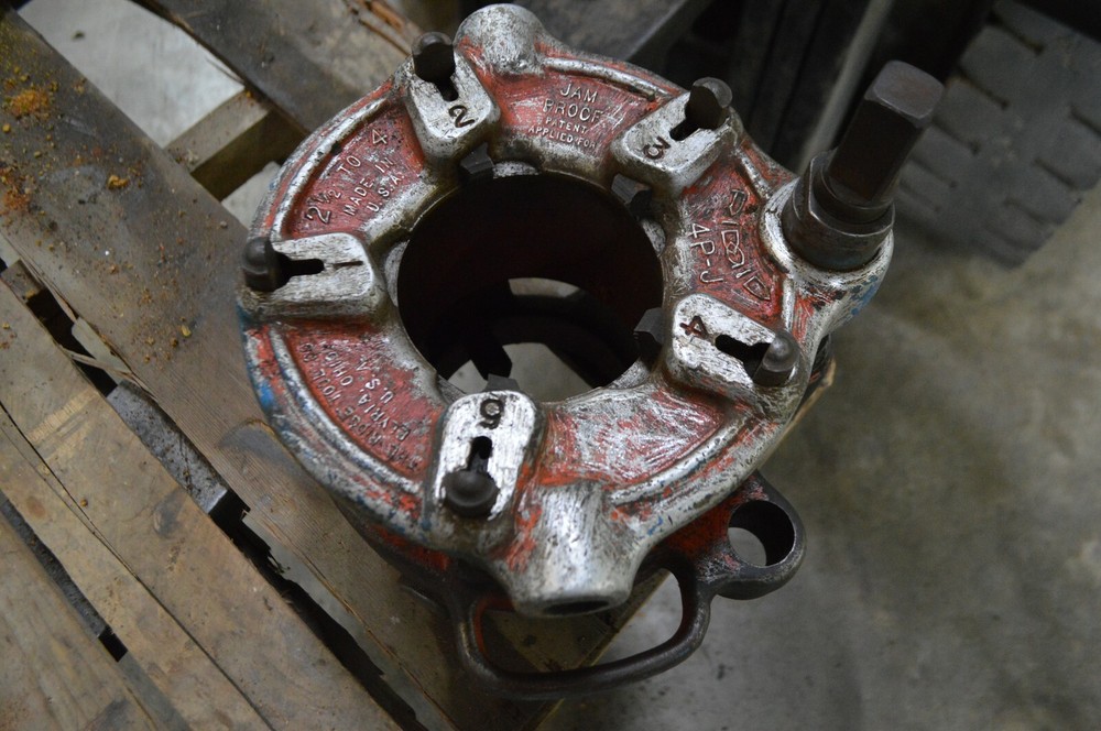 Ridgid 4PJ Die Head Pipe Threader 2-1/2" -4”
