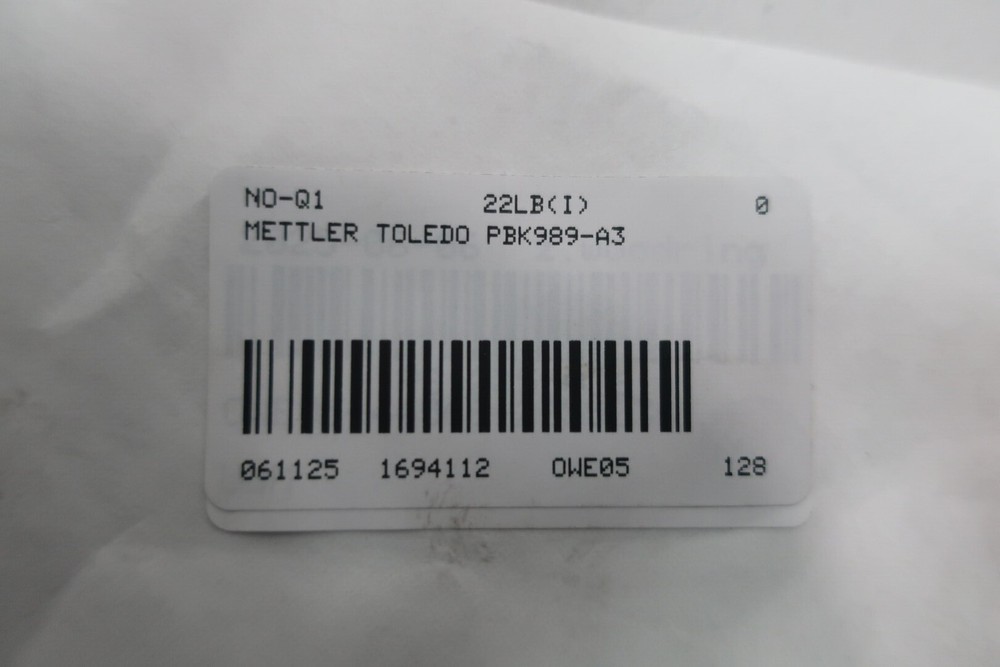 Mettler Toledo PBK989-A3 High Precision Bench Platform