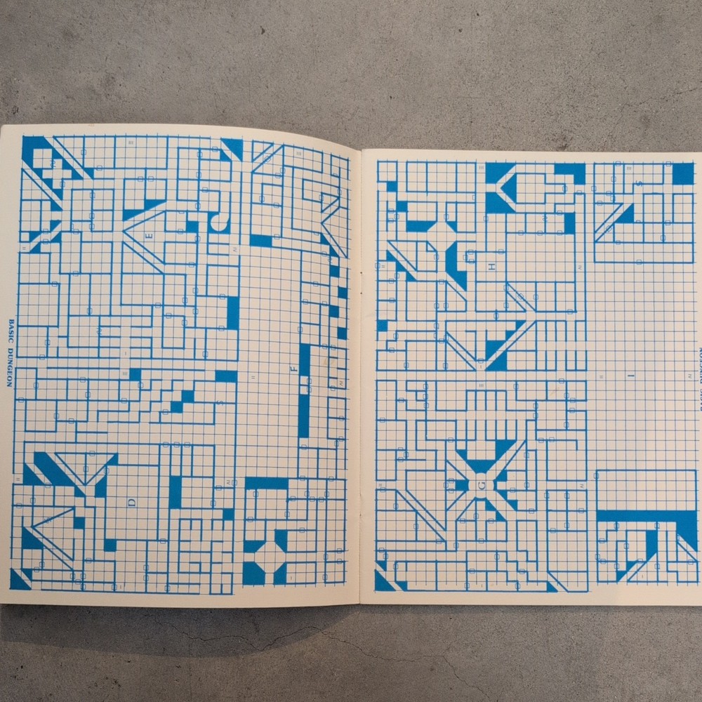 Dungeon Geomorphs, Sets One to Three, TSR 1981
