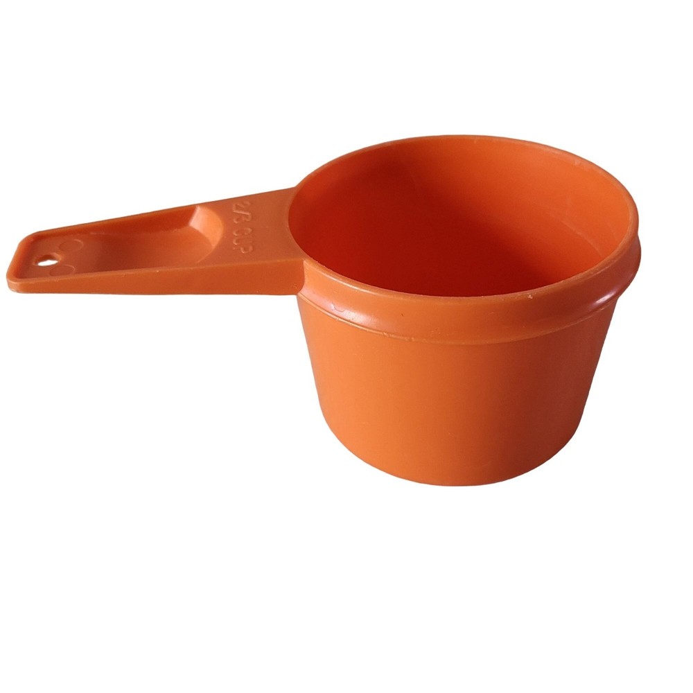 Vintage Tupperware Replacement Measuring Cup Orange 2/3 C 763-2