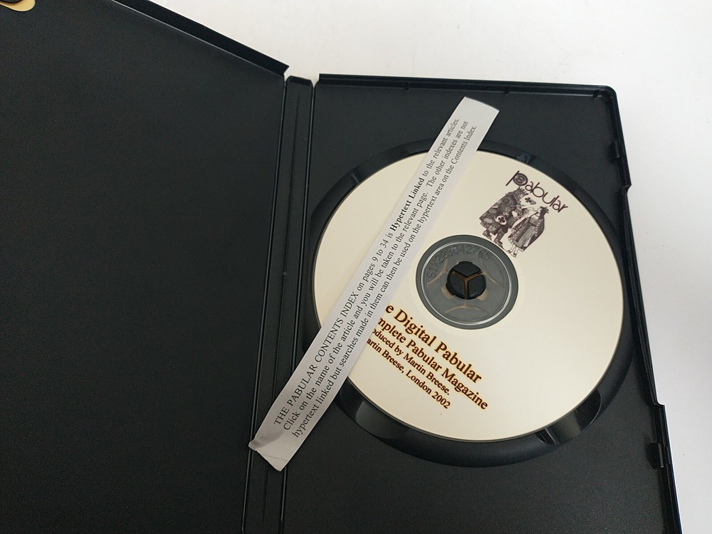 The Digital Pabular Released By Martin Breese CD Rom