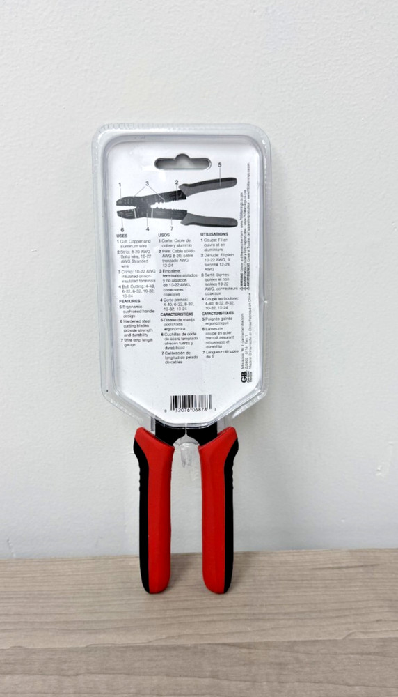 Multi-Purpose Crimper & Stripper Tool