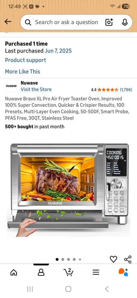 NuWave Bravo XL Pro (2024 VERSION)