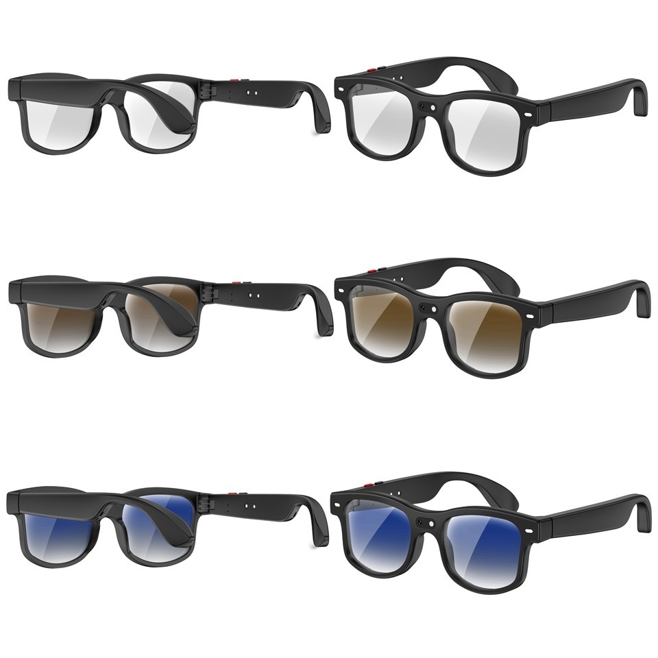 AI Camera Smart Glasses Multifunction Camera Bluetooth Call Voice