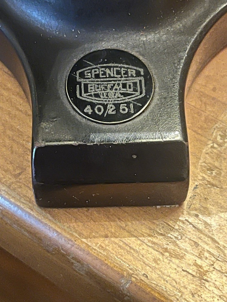 AntiqueS pencer Buffalo Microscope #40251 With Case