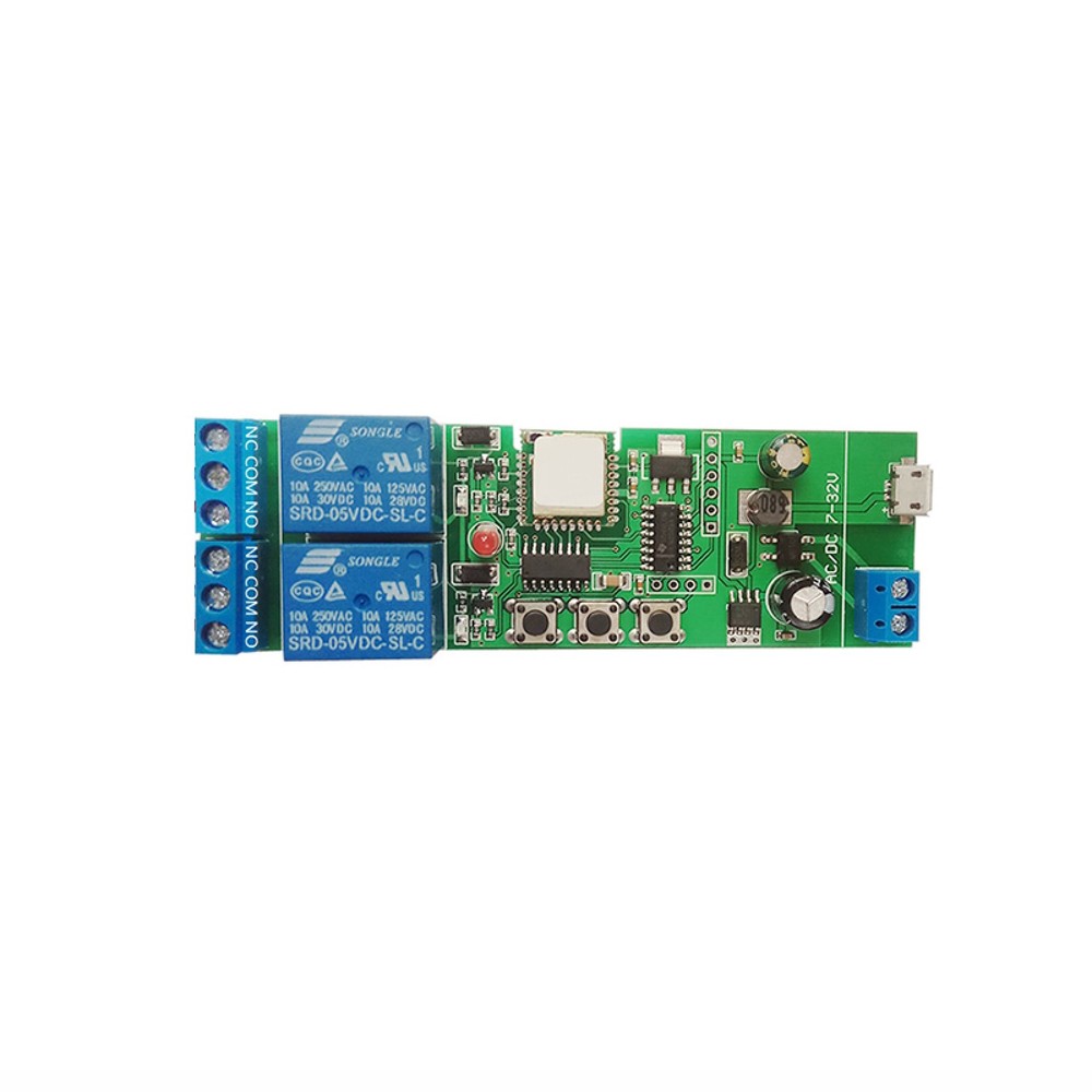 EWelink WiFi Inching Relay Momentary Interlock Switch Module for Google Home a