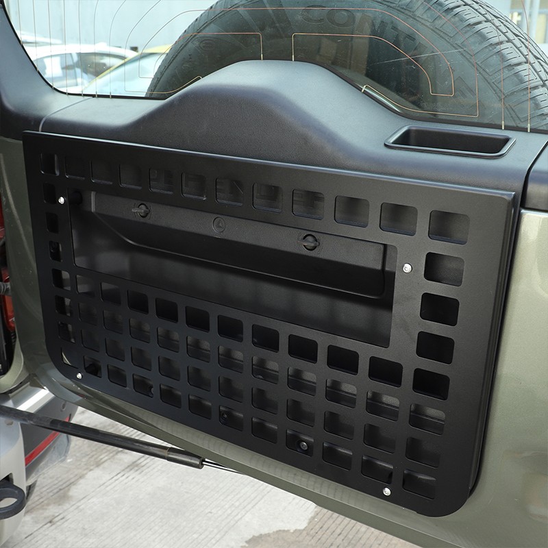 Rear Door Tailgate Table Storage Shelf Molle Panel For LR Defender L316 20+
