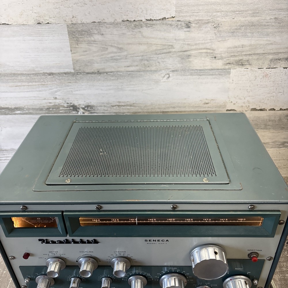 Heathkit Seneca VHF-1 Transmitter Powers On