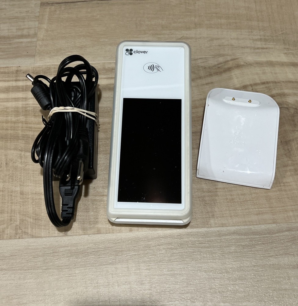 Clover Flex C403 (Wi-fi) Card Reader POS System & Clover K400 U Flex Cradle