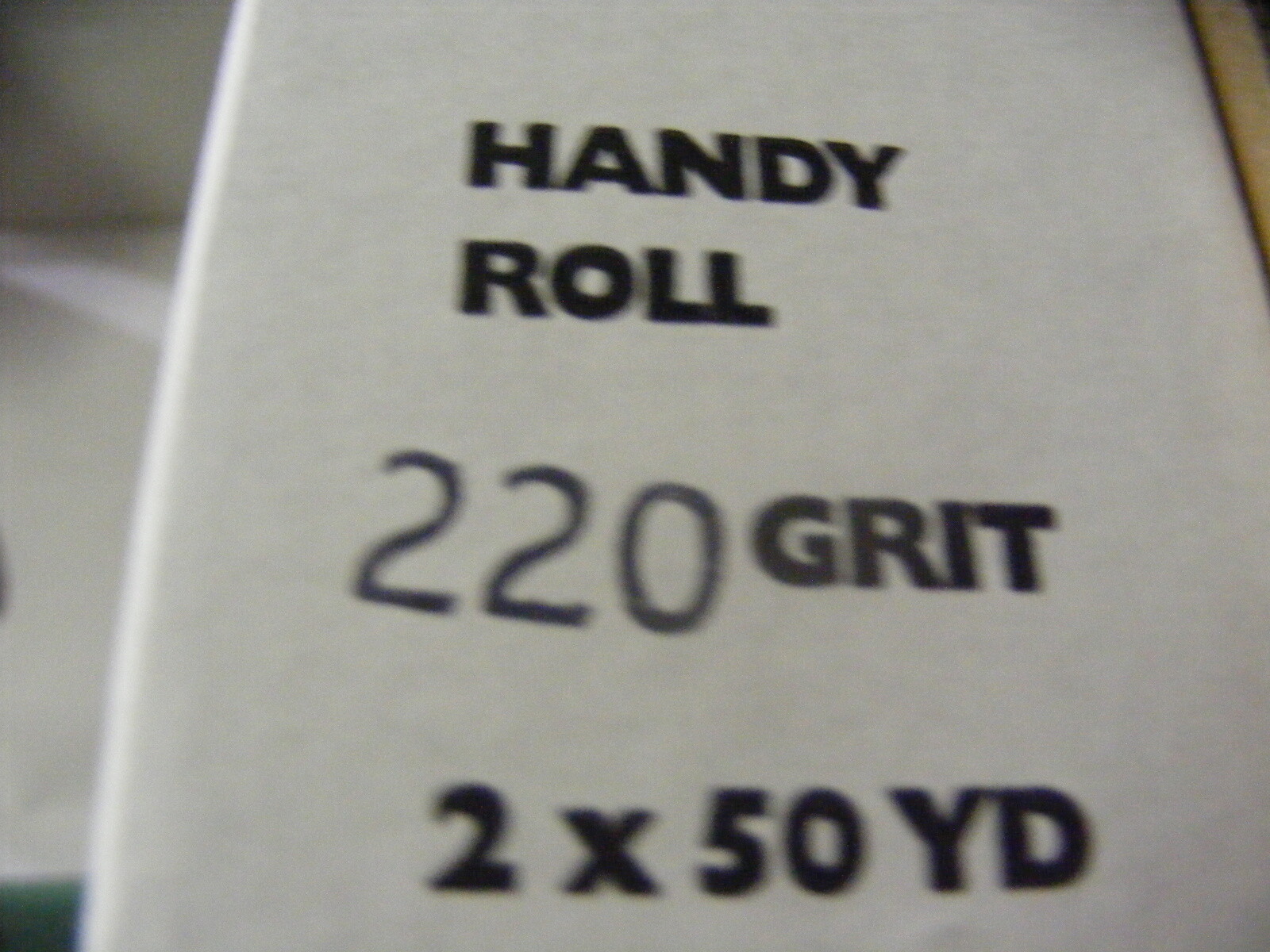 2" x 50 yds. 220 Grit Standard Abrasives Abrasive Cloth 713949