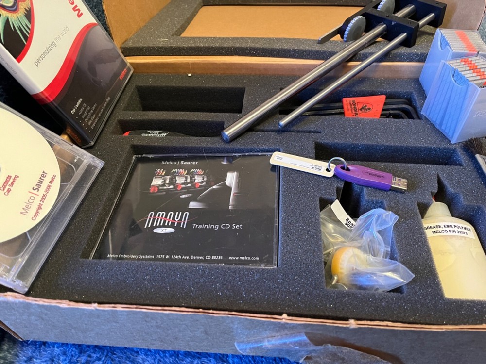 Melco Amaya XT Embroidery Machine Excellent Condition