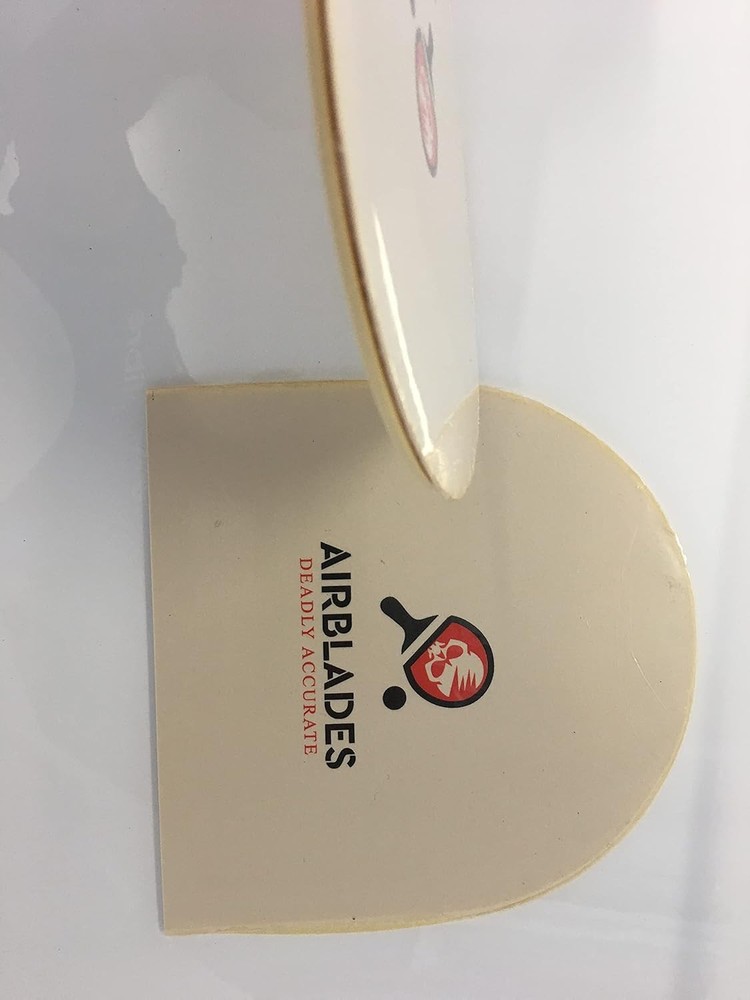 Replacement Rubber Paddles with Logo White, Black, Red