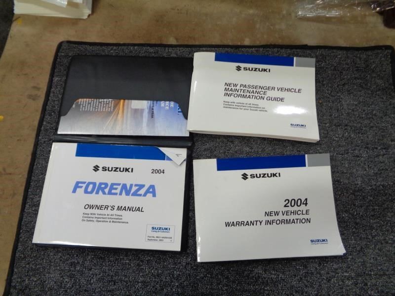 FORENZA 2004 Owners Manual 1556026